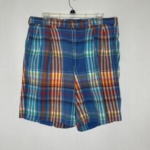 Polo Ralph Lauren Tyler Shorts 35 Mens Plaid Cotton Preppy Summer Classic